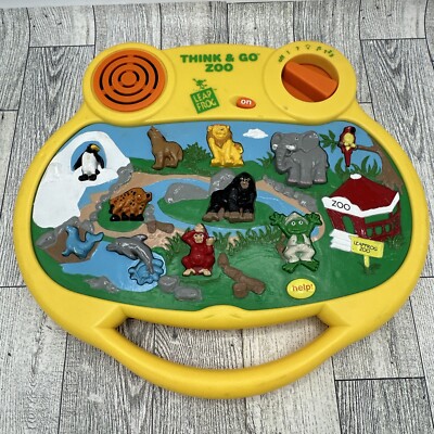 Leap Frog Think & Go Zoo Baby Preschool Electronic Learning Toy Tested Works