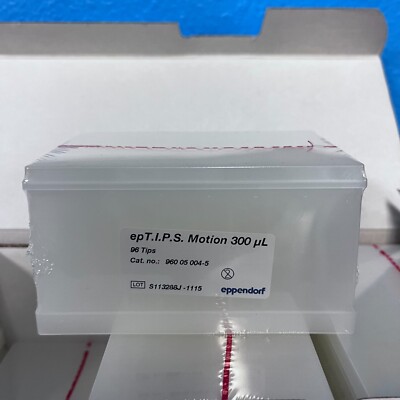 Eppendorf ep T.I.P.S. Motion 20-300 μL, 15x96 tips, Cat #: 960 05 004-5