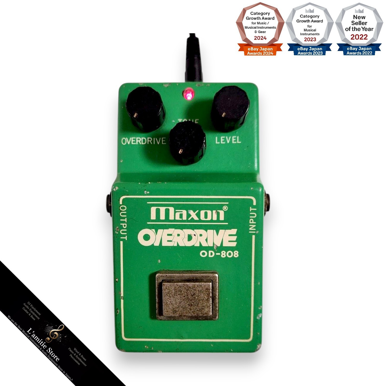 【大特価】Maxon OD808＋AC210 Maxon OD-808 – United States