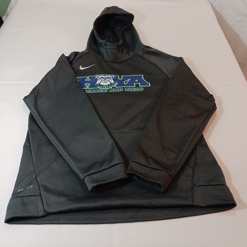 Nike Dri-Fit HOYA TRACK AND FIELD Youth/Boy's XL Gray Hoodie Pullover Sweatshirt