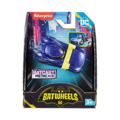 Fisher-Price DC Batwheels 1:55 Scale Bam The Batmobile Diecast Vehicle NIP
