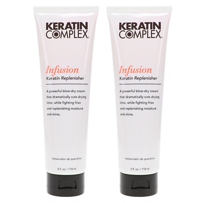 2 x Keratin Complex   Infusion Therapy Keratin Replenisher   BIG 4oz   New