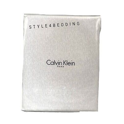 Calvin Home Blush Gossomer STANDARD / QUEEN Pillowcases Ecru Pale Pink BRAND NEW