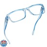Readerest Blue Light Blocking Glasses – Computer Eyewear, UV Protection, Eye Strain and Glare Reduction, Lightweight Frame