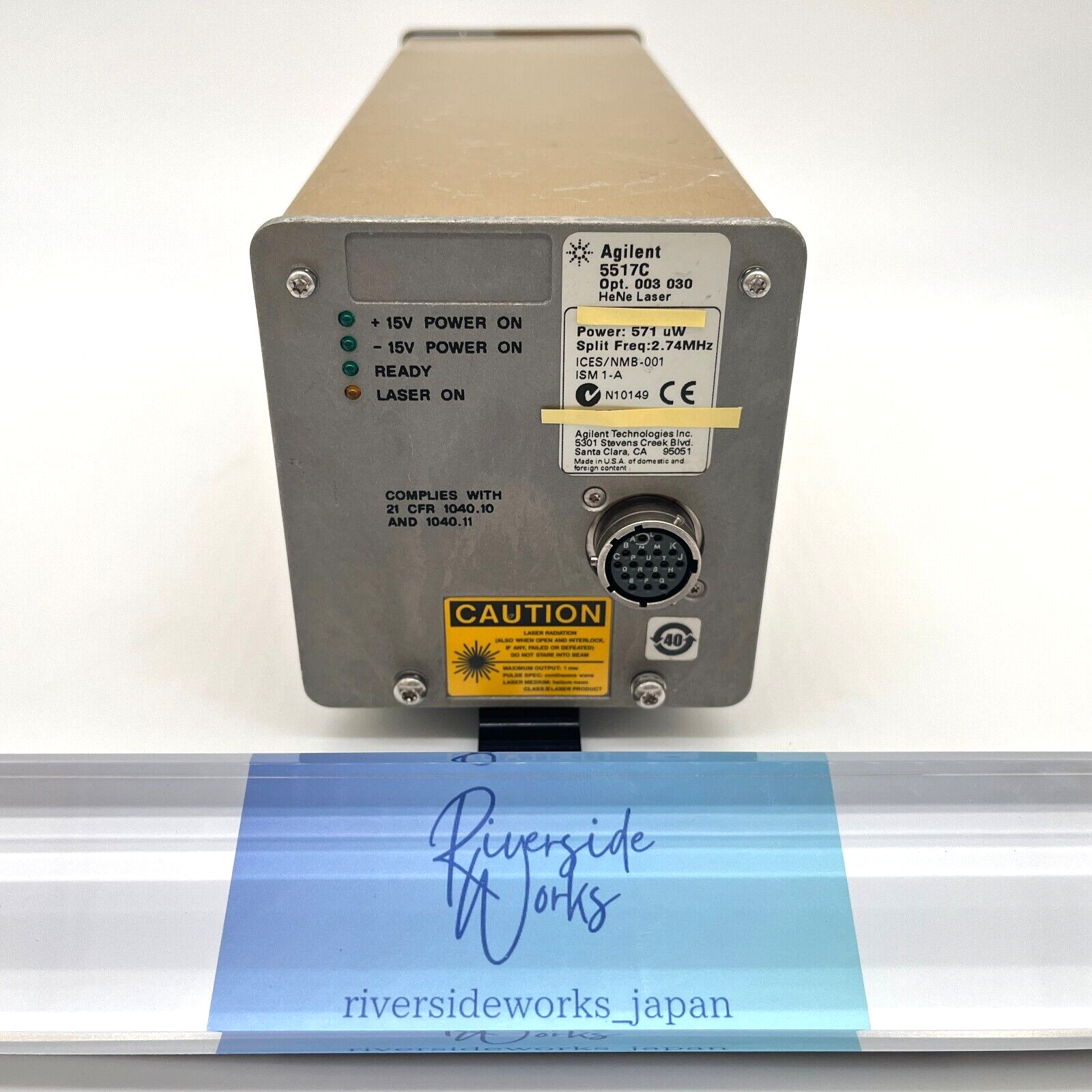 AGILENT 5517C Laser Head Keysight Technologies Used | eBay AGILENT 5517C Laser Head Keysight Technologies Used | eBay