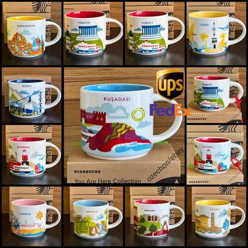 STARBUCKS City Mug YAH YOU ARE HERE TURKEY I TÜRKİYE I ISTANBUL I KAPADOKYA SKU