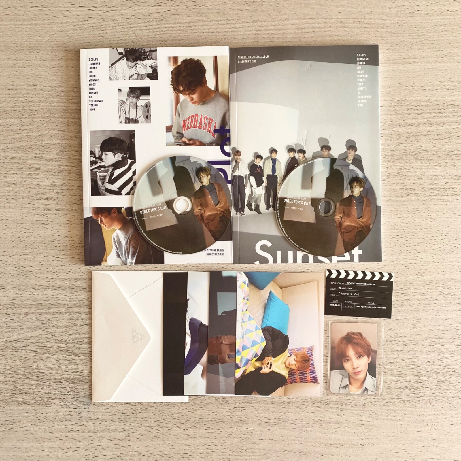 SEVENTEEN special album director's cut 2 ver. set Jeonghan