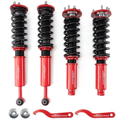 Set(4) Full Coilovers Struts Suspension For Honda Accord 2003-2007 Height Adjust