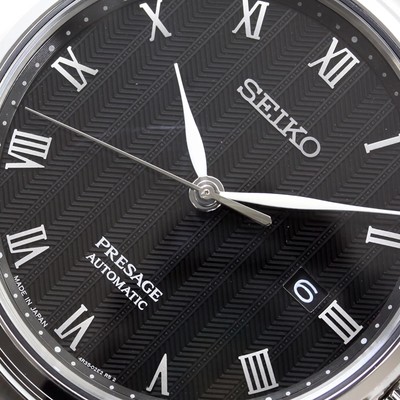 Pre-owned Seiko Presage Srpc81j1 Karesansui Zen Garden Automatic Japan Made Watch Warranty In Misty Rose