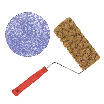 Sponge Paint Roller Art Texture Painting Brush Tool for Ceiling Door Office