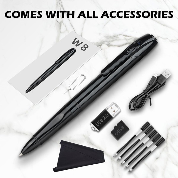 Hidden Cam Pocket Pen Camera 1080P HD Mini Body Video Recorder DVR Security USB - Image 116