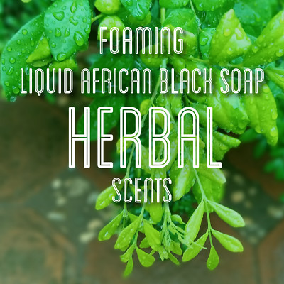 Fra Fra's Naturals | Premium Organic Raw Foaming African Black Soap Face and Bod