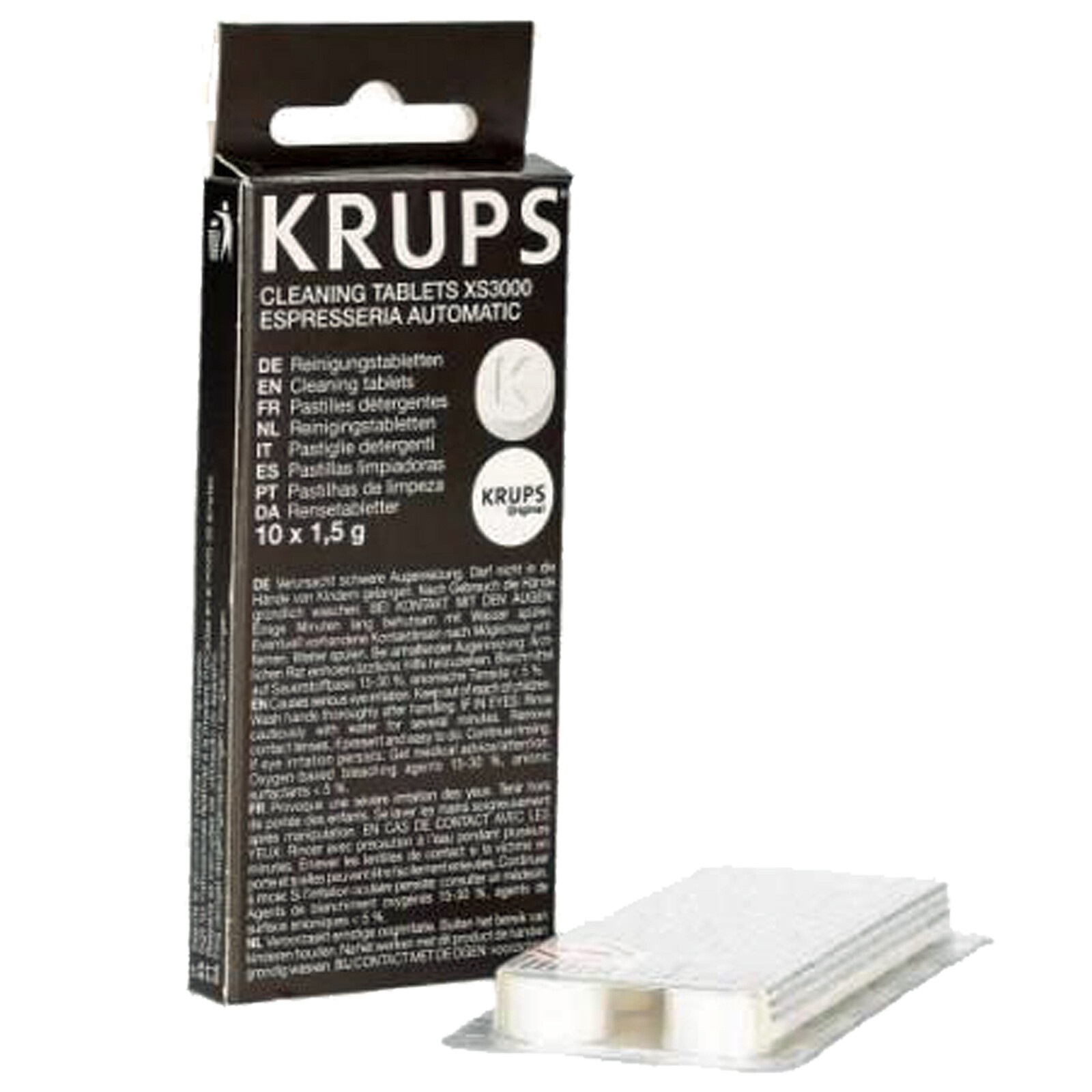 KRUPS Coffee Machine Cleaning Tablets Espresso Maker Espresseria 1.5g x ...