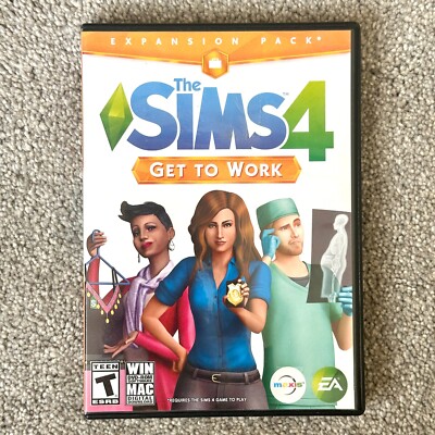 The Sims 4 Get To Work (PC MAC WINDOWS) - COMPLETE w/ ACTIVATION KEY