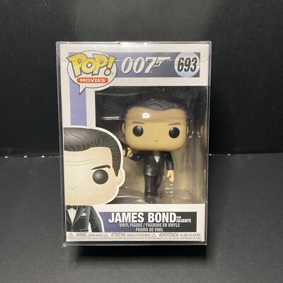 Funko Pop! - James Bond (Goldeneye) #693 BRAND NEW with Pop Protector Case!
