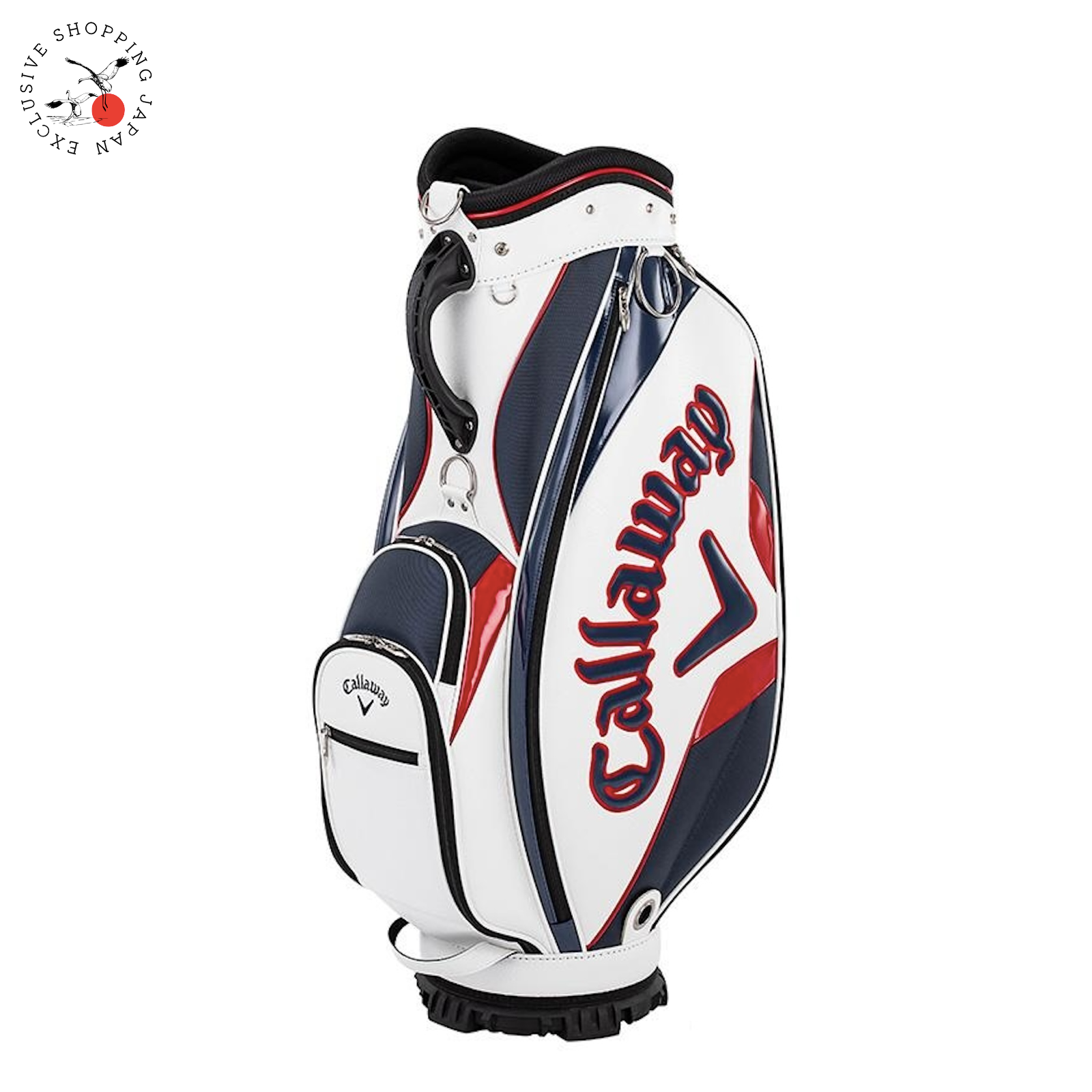Callaway Exia22 JMゴルフバッグ ホワイト/レッド Callaway Exia22 JMゴルフバッグ ホワイト/レッド Callaway Exia22 JM