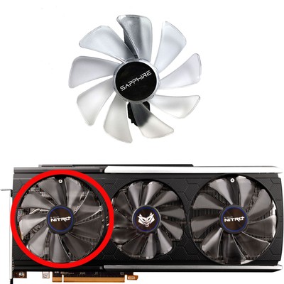 Graphic Card Cooler Cooling Fan for SAPPHIRE RX5700XT 8GB NITRO+ Special Edition