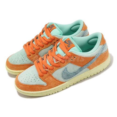 

Nike SB Dunk Low Pro PRM Orange Noise Aqua Men Unsiex Skate Boarding DV5429-800, Оранжевый, Sb Dunk Low Pro Prm