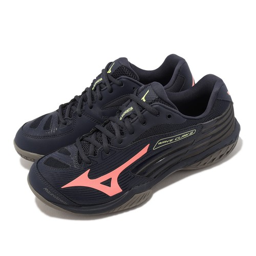 

Mizuno Wave Claw 2 Широкие черные розовые мужские кроссовки для бадминтона 71GA2110-25, Черный, Wave Claw 2 Wide