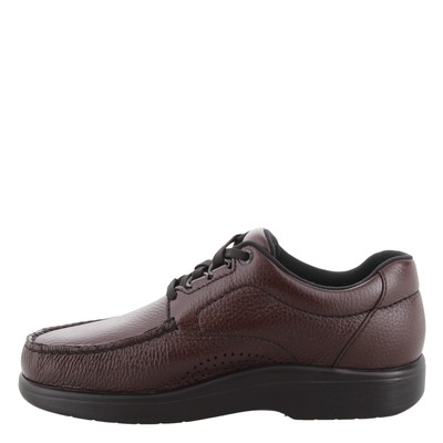 Pre-owned Sas Men's , Bouttime Lace-up Bouttime Cordo Cordovan Leather Suede