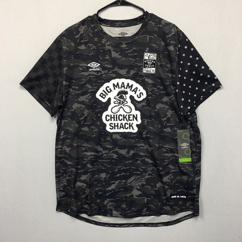 

Джерси Umbro Mel D.Cole (мужской размер ) Черный Серый Юнайтед ФК Куинс/Кингз 718, Black/grey, Umbro Mel D.Cole