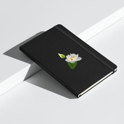 Hardcover bound notebook-Flowers