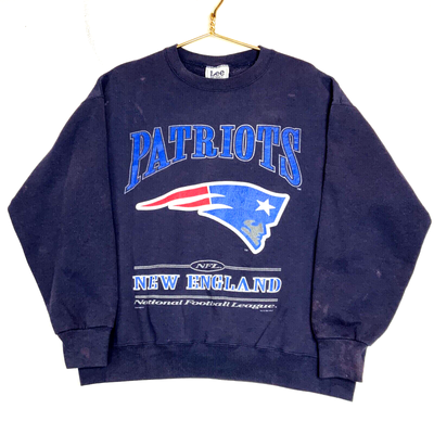 Vintage patriots best sale sweatshirt