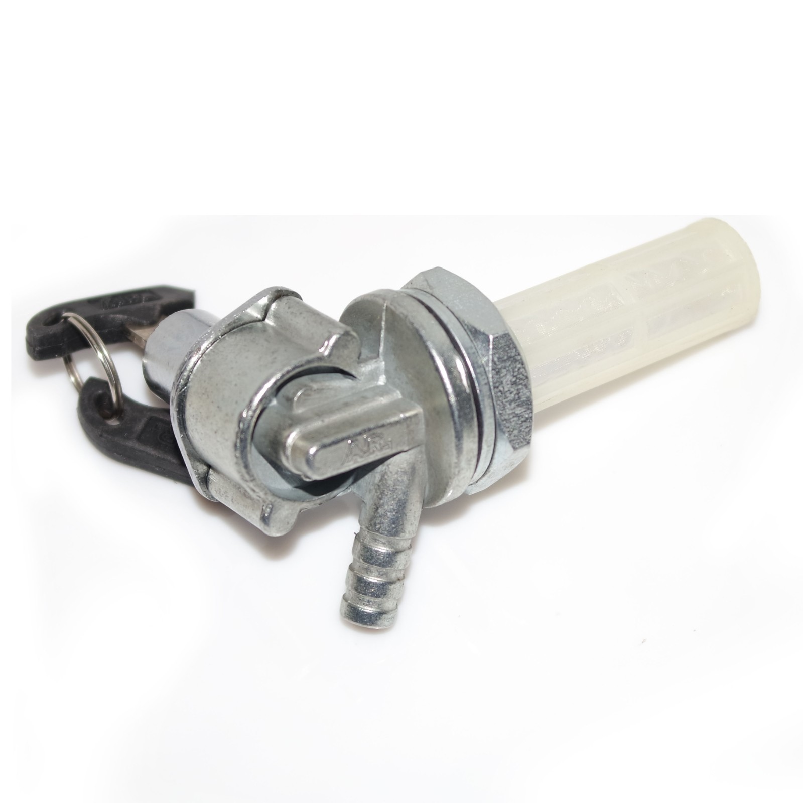 Lockable Petrol Fuel Tap Petcock With 2 Keys Bajaj 3 Wheeler Front Engine 