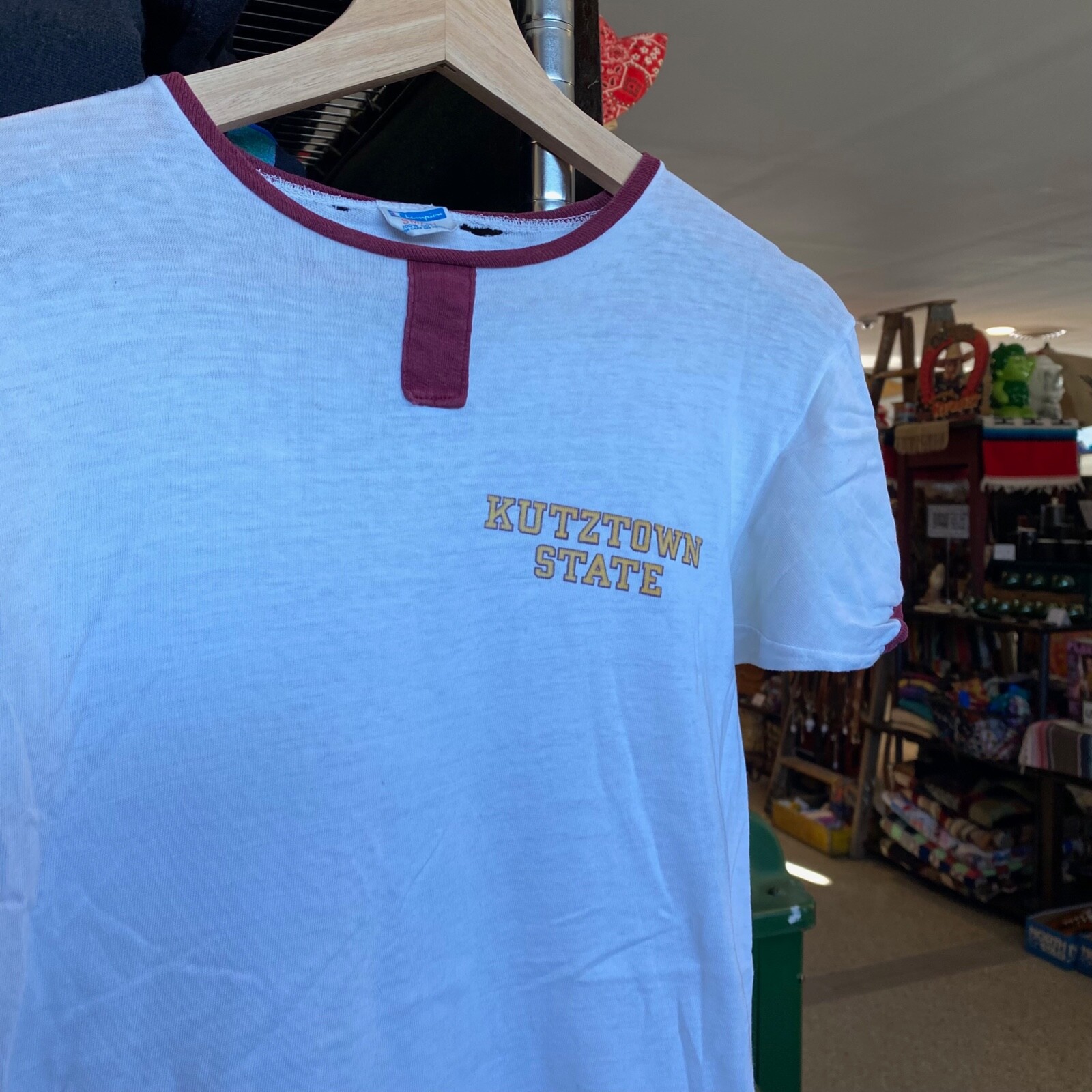 70s Champion KUTZTOWN STATE 77 Tシャツ L 70s Champion KUTZTOWN STATE 77 Tシャツ L | ヤマダウェブコム
