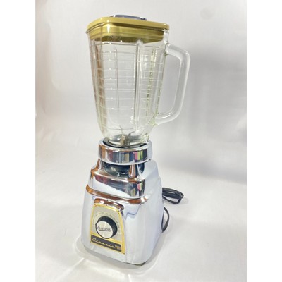Vintage Osterizer 412 Classic VIII Chrome Blender Glass Container TESTED