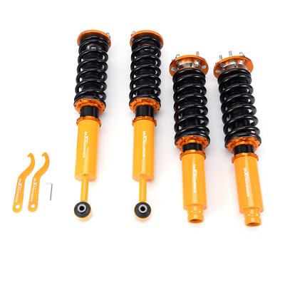 Maxpeedingrods Coilovers 24 Way Damper Shocks+Spring Kit For Honda Accord 03-07
