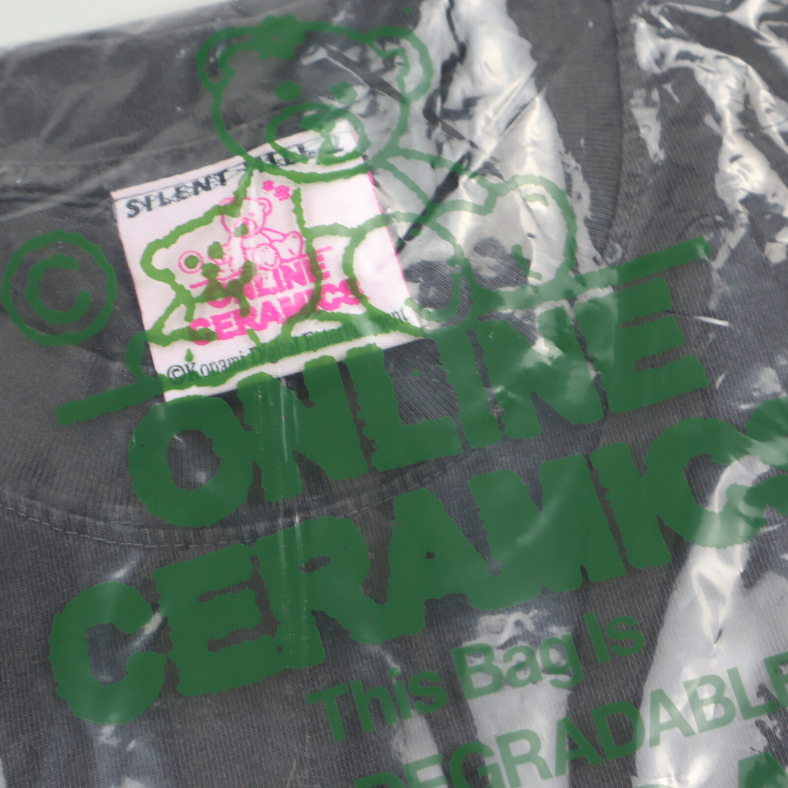 ONLINE CERAMICS ONLINE CERAMICS X SILENT HILL 2 HEAVEN'S NIGHT T-SHIRT OFF BLACK GAME TEE -