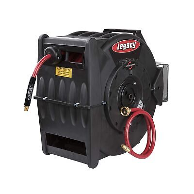 Legacy Levelwind Retractable Air Hose Reel, 3/8 in. x 100 ft., PVC - L8310