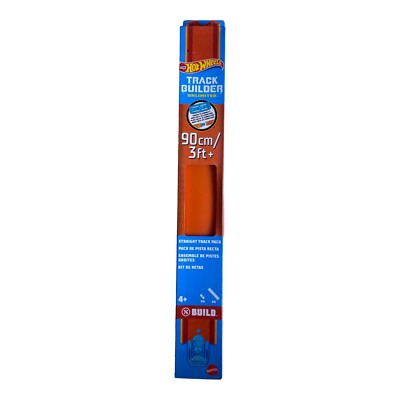 Hot Wheels-Matchbox Race Track Builder 3 foot or 90cm of Straight Track NEW