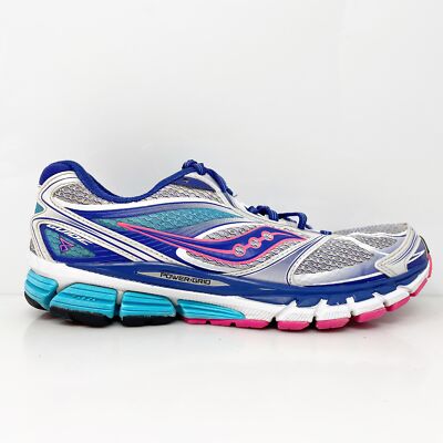 Saucony Womens Guide 8 S10256-1 Серебряные кроссовки для бега Размер 8,5