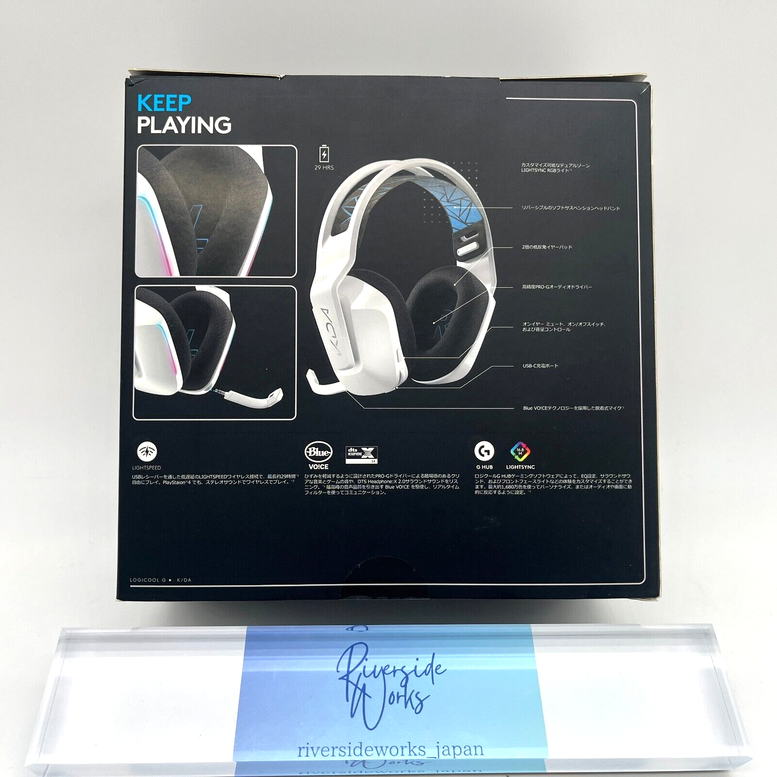 Logitech G G733 LoL K/DA Akali LIGHTSPEED Wireless Gaming Logitech G G733 LoL K/DA Akali LIGHTSPEED Wireless Gaming