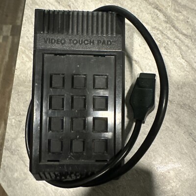Atari 2600 - Video Touch Pad Controller With Star Raiders Overlay  Untested