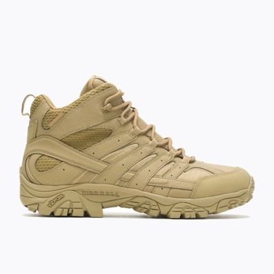 

Тактические водонепроницаемые ботинки Merrell Men Moab 2 Mid, широкая ширина Coyote 11 W Boot