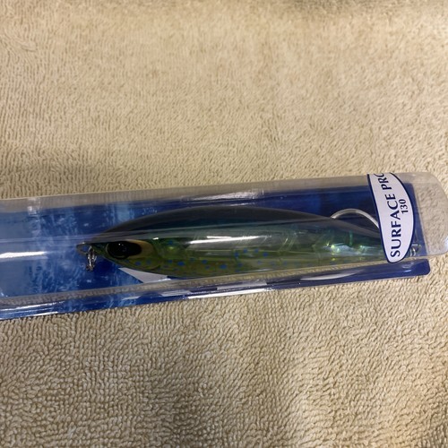 Williamson Lures Surface Pro 130, Dorado-Mahi, 1-5/8oz, 5.25” Long, Salt-Fresh