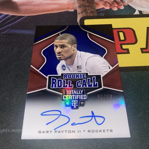Panini Totally Certified Gary Payton II RC Auto On Card SP