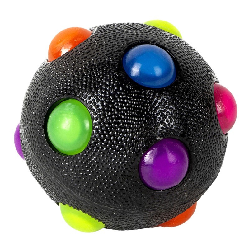 Dog Ball Toy Light Up Pet Flashing Toys Throw Ball Bounce Interactive