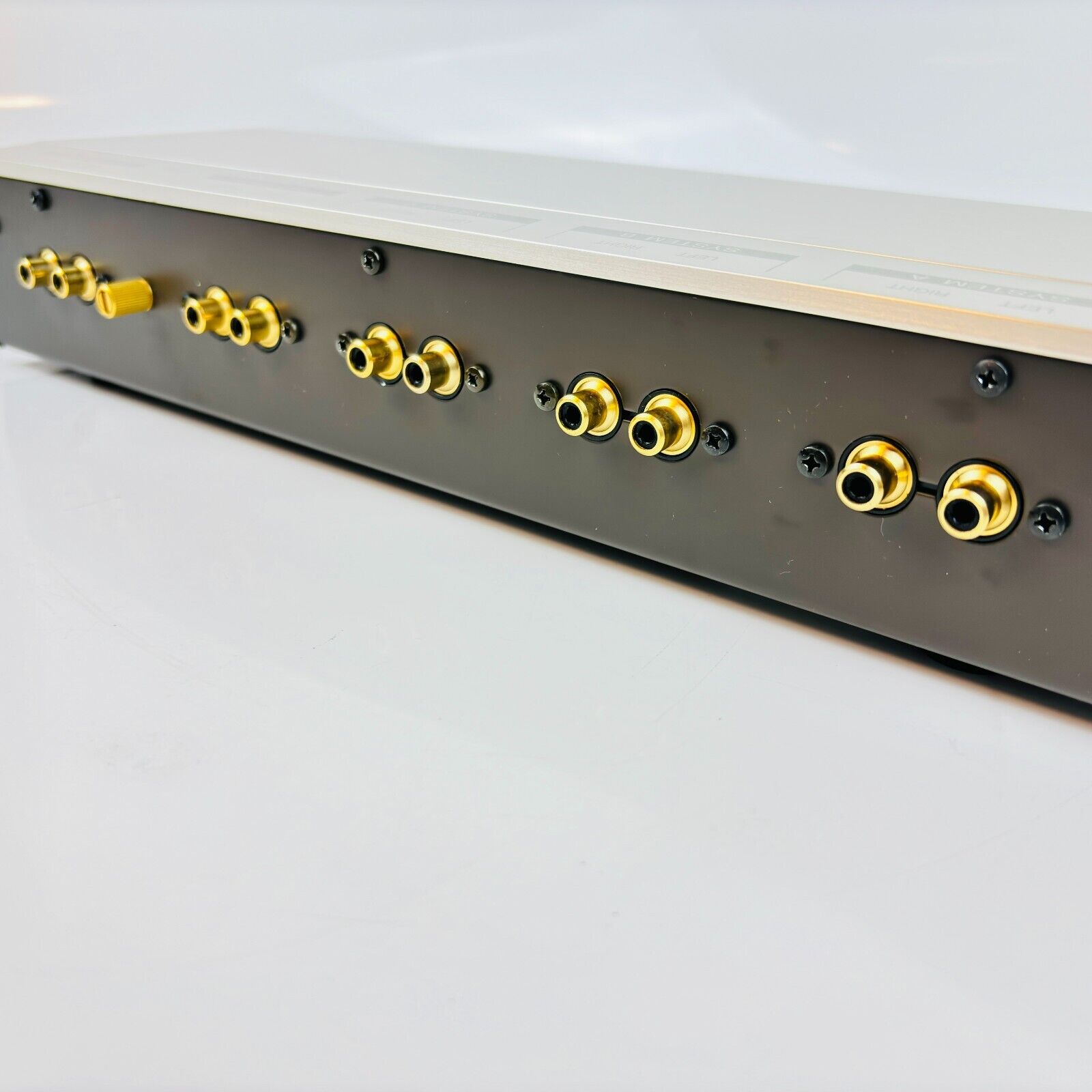 LUXMAN AS-44 Line Selector 4 System RCA Terminal Line Input LUXMAN AS-44 Line Selector 4 System RCA Terminal Line Input