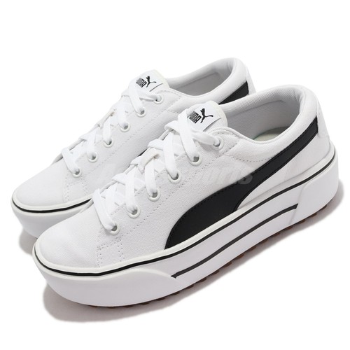 

Кроссовки Puma Kaia Platform White Black Women Casual Lifestyle Shoes 383804-01, Белый, Kaia Platform