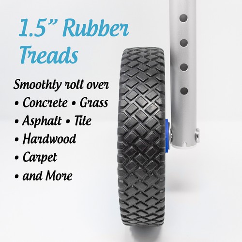 Off-Road Walker 8 Inch Wheel Kit with FREE FlexFit Ski Glides