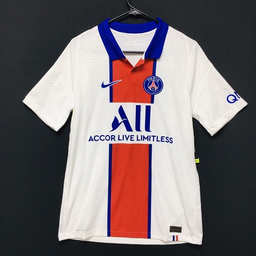 Мужская футболка Nike Paris Saint-Germain размера среднего размера Vaporknit Soccer Away #188