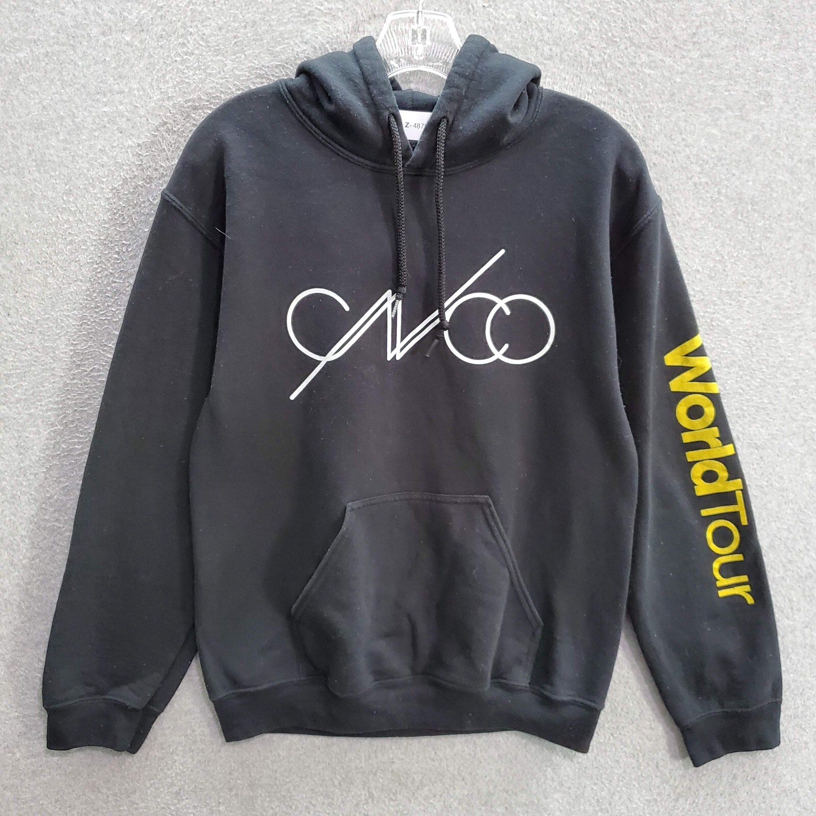 CNCO Men Hoodie Small Black Logo Graphic World Tour