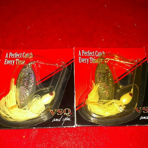 Lot of 2 VSG Brandy SPINNER BAIT FISHING LURE NOVELTY NewのeBay