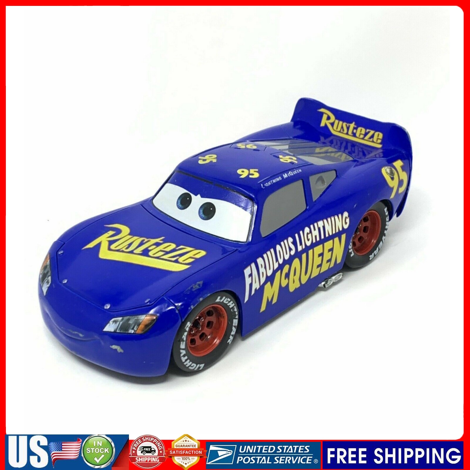 Disney Pixar Cars 3 Lightning McQueen-Fabulous Die-cast Toy Car Boy Gifts US