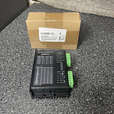 Tofelf Stepper Motor Driver DM542A Peak 4.2A 18-50VDC 128 Microsteps CNC
