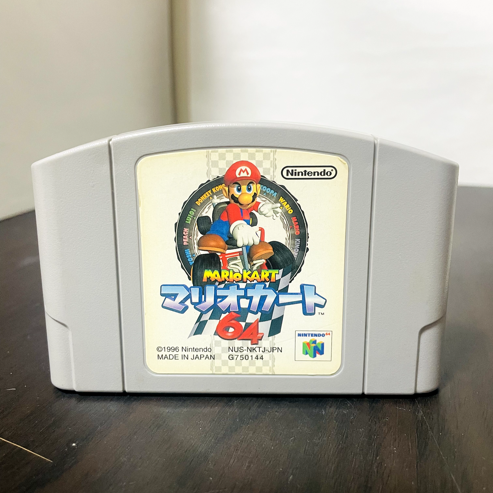 Mario Kart 64 Nintendo 64 1996 Japanese Version NUS-NKTJ-JPN
